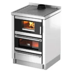 Cuisinière à bois CADEL Kook 60 avec Ventilation et Éclairage - 6.2 kW Sortie Fumée Postérieure ou Supérieure – Image 3