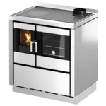 Cuisinière à bois CADEL Kook 80 -  7.5 kW Sortie Fumée Postérieure ou Supérieure – Image 3