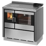 Cuisinière à bois CADEL Kook 90 avec Ventilation et Éclairage 7.5 kW Sortie Fumée Postérieure ou Supérieure – Image 3