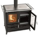 Cuisinière à bois en fonte  THERMOROSSI Margot Evo 12.1 kW – Image 2