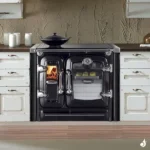 Cuisinière à bois Lacunza Clásica 7T EV 11 kW Top en Vitrocéramique Sortie Fumée Postérieure Ø15 cm – Image 4