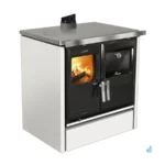 Cuisinière à bois Lacunza Etna 5T SHSup Top en Fonte 8 kW Sortie Fumée Supérieure Ø15 cm – Image 5