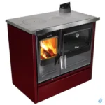 Cuisinière à bois Lacunza Etna 7T SHSup Top en Fonte 9 kW Sortie Fumée Supérieure Ø15 cm – Image 7
