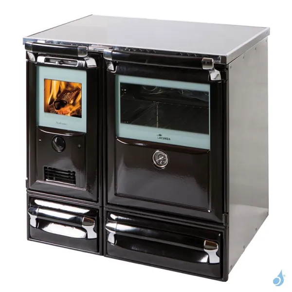 Cuisinière à bois Lacunza Vulcano 7T SV 10 kW
