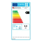 Cuisinière à bois La Nordica Rosa 5.0 Ceramica 9 Kw – Image 4