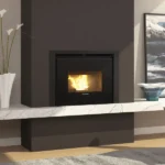 Insert à granulés canalisable Extraflame Comfort P70 Plus 5.0 10.0 kW Sortie Fumée Supérieure – Image 4