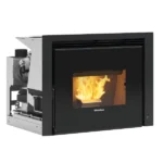 Insert à granulés canalisable Extraflame Comfort P70 Plus 5.0 10.0 kW Sortie Fumée Supérieure – Image 5