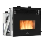 Insert à granulés canalisable Ravelli RBC 8012 Puissance11.6 kW Sortie Fumée Supérieure – Image 7