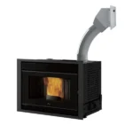 Insert à granulés EDILKAMIN Pellkamin 8 Evo2 Puissance 8kW A+ Sortie Fumée Supérieure Ø8 cm – Image 2