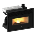 Insert à granulés Ravelli R 1000 Pro  9.5 kW Sortie Fumée Supérieure – Image 2