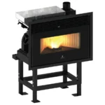 Insert à granulés Ravelli R 1000 Pro  9.5 kW Sortie Fumée Supérieure – Image 5