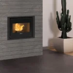 Insert à granulés ventilé Extraflame Comfort P70 H49 5.0  8.0 kW Sortie Fumée Supérieure – Image 4