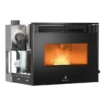 Insert à granulés ventilé Ravelli RBV 7010 Compact - 10.2 kW