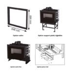 Insert mixte bois granules BRONPI Insert-Hybrid 9 kW – Image 5