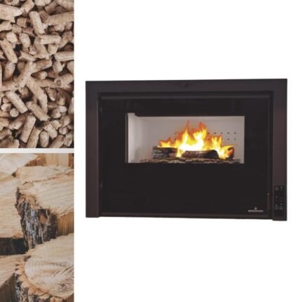 Insert mixte bois granules BRONPI Insert-Hybrid 9 kW