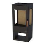 Poêle à bois 3 faces raccordable BRONPI Estrella 7 kW – Image 3