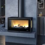 Poêle à bois 3 vitres ventilé pose libre BRONPI Bimba 70 3C 10 kW – Image 5