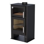 Poêle à bois avec four BRONPI Gijon-H 9 kW – Image 3