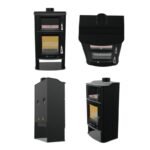 Poêle à bois avec four BRONPI Tudela 12 kW – Image 4