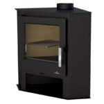 Poêle à bois d'angle BRONPI Lerma 9 kW – Image 3