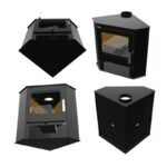 Poêle à bois d'angle BRONPI Lerma 9 kW – Image 5