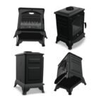 Poêle à bois en fonte BRONPI Ordesa 9 kW – Image 2