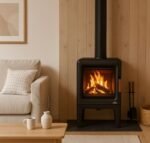 Poêle à bois BRONPI Lira étanche en fonte 5 kW – Image 12