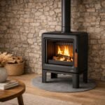 Poêle à bois BRONPI Lira étanche en fonte 5 kW – Image 3
