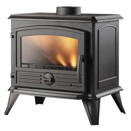 Poêle à bois Fonte INVICTA Samara Anthracite 6 kW
