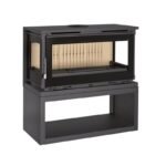 Poêle à bois raccordable 3 faces - FIREMATIC Calgary - S 12.5 kW – Image 2