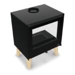 Poêle à bois sur pieds BRONPI Arus 9.5 kW – Image 7