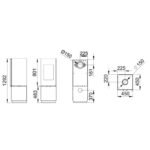 Poêle à bois raccordable BRONPI Bombay F 8 kW – Image 5