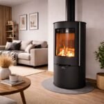 Poêle à bois rond raccordable BRONPI Dover 9.4 kW – Image 15