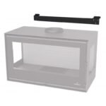 Poêle à bois ventilé suspendu BRONPI Bimba 90 15 kW – Image 3