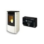 Poêle à granulés canalisable silencieux BRONPI Abril Extra 11 kW – Image 4