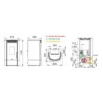 Poêle à granulés option canalisable BRONPI Mila 10.3 kW – Image 5