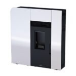 Poêle à granulés extra-plat option canalisable BRONPI Cleo 11 kW
