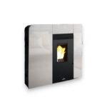 Poêle à granulés extra-plat option canalisable BRONPI Cleo 11 kW – Image 4