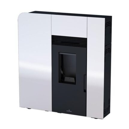 Poêle à granulés extra-plat option canalisable BRONPI Cleo 11 kW