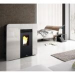 Poêle à granulés extra-plat option canalisable BRONPI Cleo 11 kW – Image 6