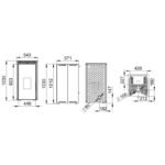 Poêle à granules sans électricité 10 kW BRONPI Free 11 – Image 7