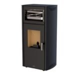 Poêle à granulés silencieux avec four BRONPI Noa Horno 11 kW – Image 3