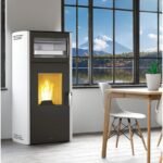 Poêle à granulés silencieux avec four BRONPI Noa Horno 11 kW – Image 7