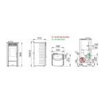 Poêle à granulés BRONPI Rita 9 kW – Image 4
