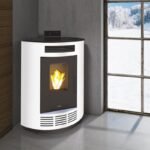 Poêle à granulés d'angle BRONPI Nina 9 kW – Image 4