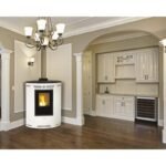 Poêle à granulés d'angle  BRONPI Princesa 12 kW – Image 3