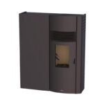 Poêle à granulés extra-plat option canalisable BRONPI Adry 10 à 11 kW