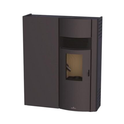 Poêle à granulés extra-plat option canalisable BRONPI Adry 10 à 11 kW