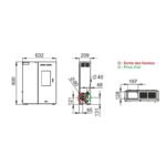 Poêle à granulés extra-plat - BRONPI Minerva Slim 2.9 à 6.2 kW – Image 5