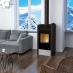 Poêle mixte hybride ventilé bois granules BRONPI Hybrid 10 kW – Image 5